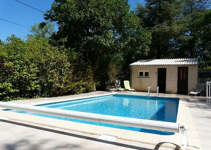 度假居 Agreable Mas Au Calme Jusqu'a 11 Pers. Pres D'uzes Saint-Laurent-la-Vernède
