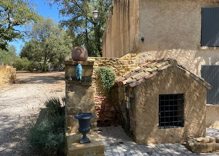 Agreable Mas Au Calme Jusqu'a 11 Pers. Pres D'uzes 度假居 Saint-Laurent-la-Vernède
